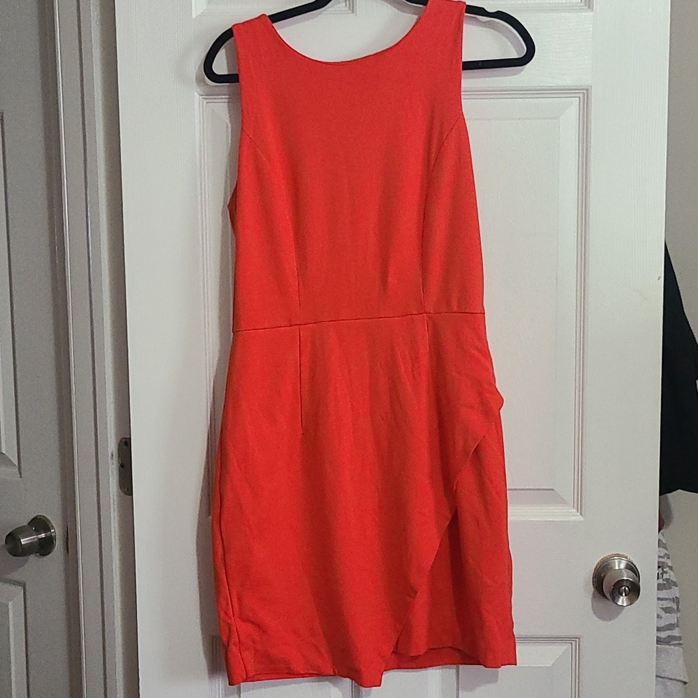 Orange/red dress